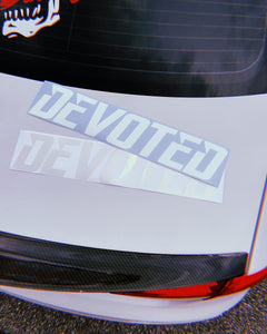 OG DEVOTED SUPPORT BANNER - 18"