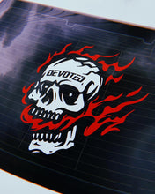 Load image into Gallery viewer, Flaming Skull - Rear Banner
