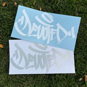 DEVOTED GRAFFITI BANNER -18"