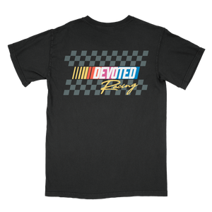 DEVOTED "NASCAR" TEE - BLACK