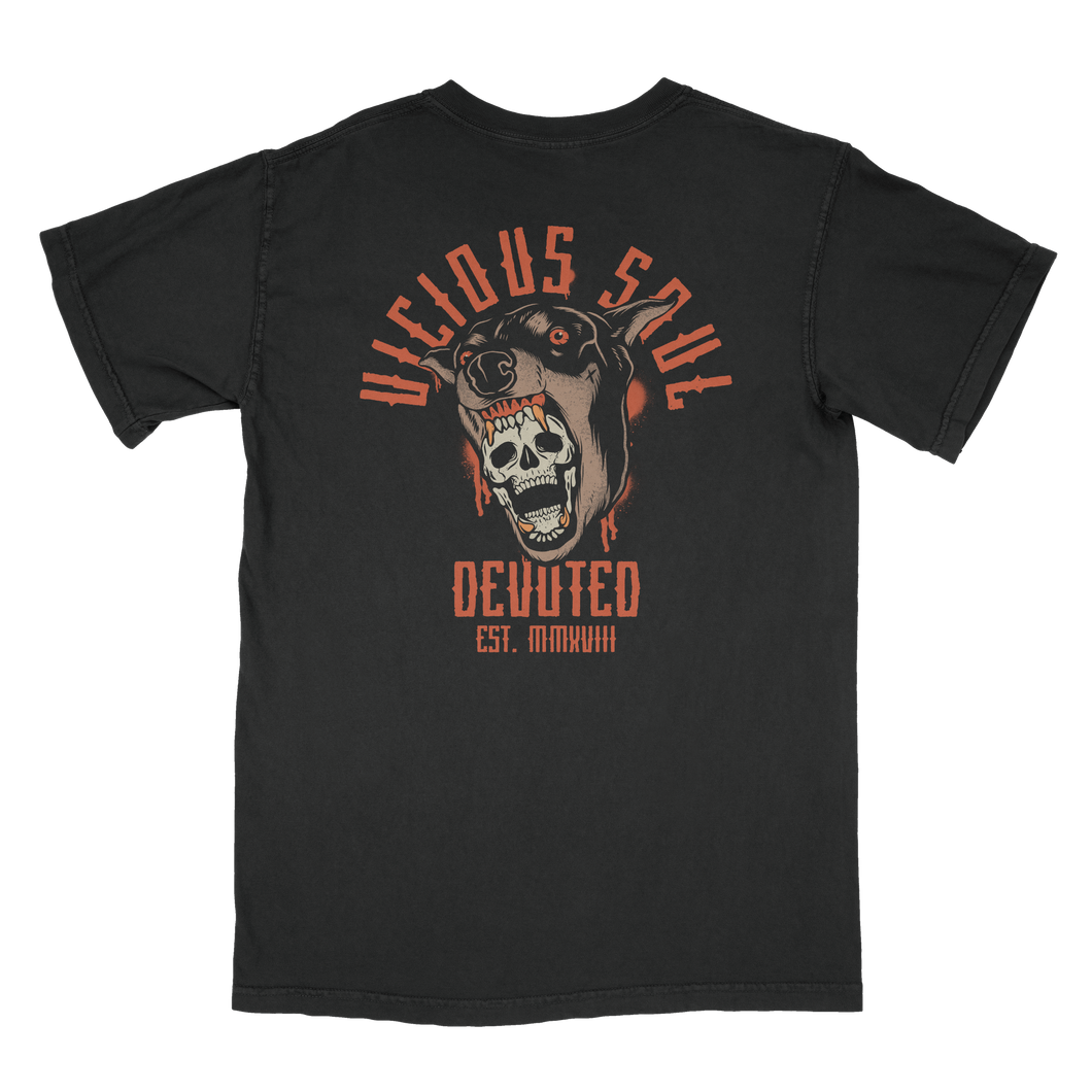 DEVOTED DOG TEE - BLACK