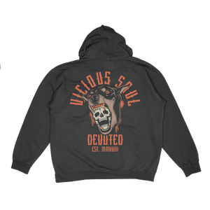 DEVOTED DOG HOODIE - BLACK