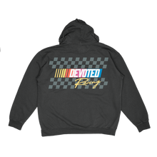 Load image into Gallery viewer, DEVOTED &quot;NASCAR&quot; HOODIE - BLACK
